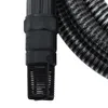 vidaXL Saugschlauch mit PVC-Anschlüssen Schwarz 1" 10 m PVC Produktbild-Vorschau 4