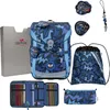 DerDieDas Schulranzen ErgoFlex Easy Set 6-teilig Dark Produktbild-Vorschau 1