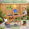 COSTWAY, cucina da esterno per bambini, ideale per bambini Anteprima dell’immagine prodotto 9