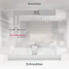 Lampada da specchio LED, luce bianca neutra 4000K, Anteprima dell’immagine prodotto 6