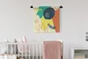 MuchoWow® Wandteppich Wandbehang Sommer - Formen - Farben - Produktbild-Vorschau 1