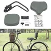 Komfort Fahrradsattel - Mit Rückenlehne - Extra breit - Produktbild-Vorschau 5