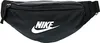 A black Nike fanny pack with the Nike logo in white. Náhled obrázku produktu