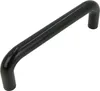 Eleganter schwarzer Möbelgriff aus Kunststoff, 96 mm mit Produktbild-Vorschau 1