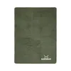 A green blanket is shown flat on a white background. Produktbild-Vorschau