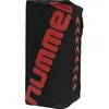 A black sports bag with a red logo. Produktbild-Vorschau
