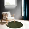 Ethno Boho Deco Dywan Jutowy Abrila Okrągły 100cm Zielony Podgląd zdjęcia produktu 6
