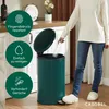 CASABEL Mülleimer Küche 50L, 100% Edelstahl, Resistent Produktbild-Vorschau 2