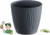 Kvetináč Plastový 13Cm Sandy P - Antracit Náhľad obrázku produktu 7