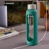 Bouteille en verre Wessper avec housse en silicone – 0,5 L Voir les images du produit 5