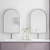okwish Armoire miroir arrondie, meuble mural pour salle de Voir les images du produit 5