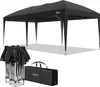 Zelsius Pavillon pliable 3 x 6 m, noir, pavillon pliable Voir les images du produit 1