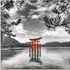 ARTland Leinwandbild Torii des Itsukushima-Schreins Produktbild-Vorschau 1