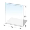 Glasbodenplatte, Bodenschutzplatte, Glasvorlegeplatte, 8mm, Produktbild-Vorschau 2