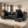 DIVANO MODULARE MODFU, 4 posti, divano relax con funzione Anteprima dell’immagine prodotto 4