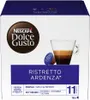A box of Nescafé Dolce Gusto Ristretto Ardenza coffee capsules. Produktbild-Vorschau
