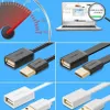 Câble UGREEN USB-A 2.0 mâle vers femelle, 2 m - noir Voir les images du produit 21