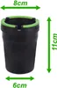 mucHome 2er Set Aschenbecher Ø 8 cm für draußen - Produktbild-Vorschau 2