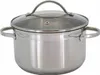 KRÜGER Fleischtopf Ohio Edelstahl 24 cm 5,5 l, Glasdeckel Produktbild-Vorschau 1
