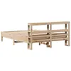 Massivholzbett ohne Matratze 160x200 cm Kiefernholz Produktbild-Vorschau 6