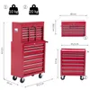 HOMCOM Carrello portautensili mobile Carrello da officina Anteprima dell’immagine prodotto 3