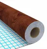 vidaXL Selbstklebende Möbelfolie Dunkle Eiche 500 x 90 cm Produktbild-Vorschau 4