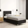Hotelbett 80x200 cm - Graphit - Polsterbett für Hotels und Produktbild-Vorschau 3