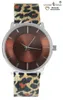 Damen Armbanduhr Leo Leopard animal print Edelstahl Produktbild-Vorschau 8