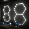 2er-Pack Hexagon LED Deckenleuchte, 90W LED Wabenleuchte, Produktbild-Vorschau 3