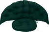 A dark green cushion set for a hanging chair or swing. Produktbild-Vorschau