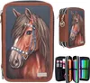 Depesche Federmäppchen Miss Melody LUXURY HORSE 3-Fach Produktbild-Vorschau 8
