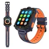 A smartwatch is shown from two angles against a white background. Produktbild-Vorschau