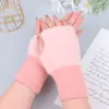 Pulswärmer, Fingerlose Handschuhe, Winter Frauen Gestrickte Produktbild-Vorschau 9