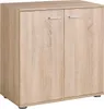 Kommode - Eiche Sonoma Nachbildung - B 71 cm - zwei Türen - Produktbild-Vorschau 1