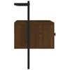 vidaXL TV-Wandschrank Braun Eiche 60,5x30x51 cm Produktbild-Vorschau 4