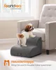 FEANDREA Hundetreppe für Kleine Hunde, Rutschfeste Produktbild-Vorschau 2