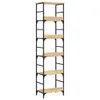 VidaXL 835280, Dąb, Stal, Drewno, 500 mm, 330 mm, 1885 mm Podgląd zdjęcia produktu 1