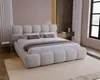 BESILIO Gestoffeerd bed van dik schuim 160x200 Boston Productafbeelding-voorbeeld 1