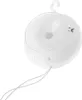 A white decorative item with a clear plastic cover and two thin wires hanging from it. Produktbild-Vorschau
