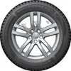 A close-up studio shot of a Hankook Winter I*Cept Rs2 tire mounted on a silver alloy wheel, presented against a white background. Produktbild-Vorschau