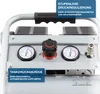 Close-up of the control panel of an air compressor. Produktbild-Vorschau