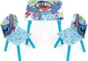 Lobbes Kindertisch und Stühle Set Holz Lilo & Stitch blau Produktbild-Vorschau 2