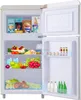 An open refrigerator filled with food items. Produktbild-Vorschau