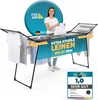 STAHLMANN® Wäscheständer XXL ausziehbar [25 m Produktbild-Vorschau 1