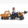 Tracteur FALK Case IH avec pelle rétro, orange, avec Voir les images du produit 11