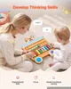 VEVOR Montessori Busy Board 18-in-1 Sensorisches Produktbild-Vorschau 4