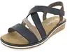 Rieker Schuhe Damen Keil Sandaletten Sandalen V3663, Produktbild-Vorschau 47