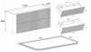 Rodan Waschbeckenunterschrank 120cm - mit Platte - Hängend Produktbild-Vorschau 7