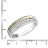 V Ring 925/- Sterling Silber weiß 052 (16,6) Zirkonia weiß Produktbild-Vorschau 2