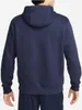 Nike M Nk Flc Park20 Po Hoodie Obsidian/White/White M Produktbild-Vorschau 11